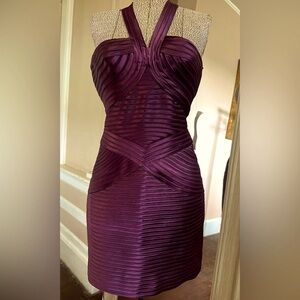 BCBGMAXAZRIA SATIN DRESS NEW WITH TAGS
